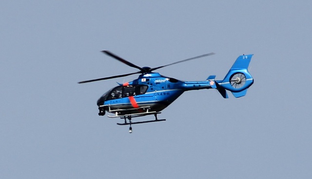 実機（道警ヘリ）